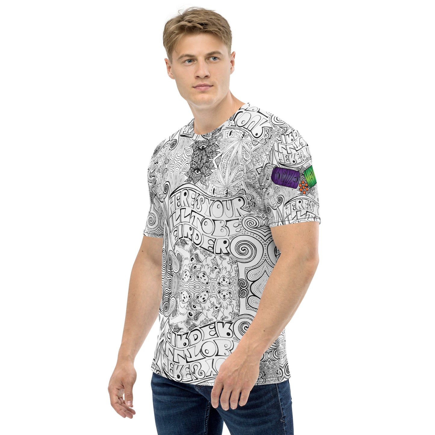 Where's Your Will To Be Weirder? Men's T-Shirt