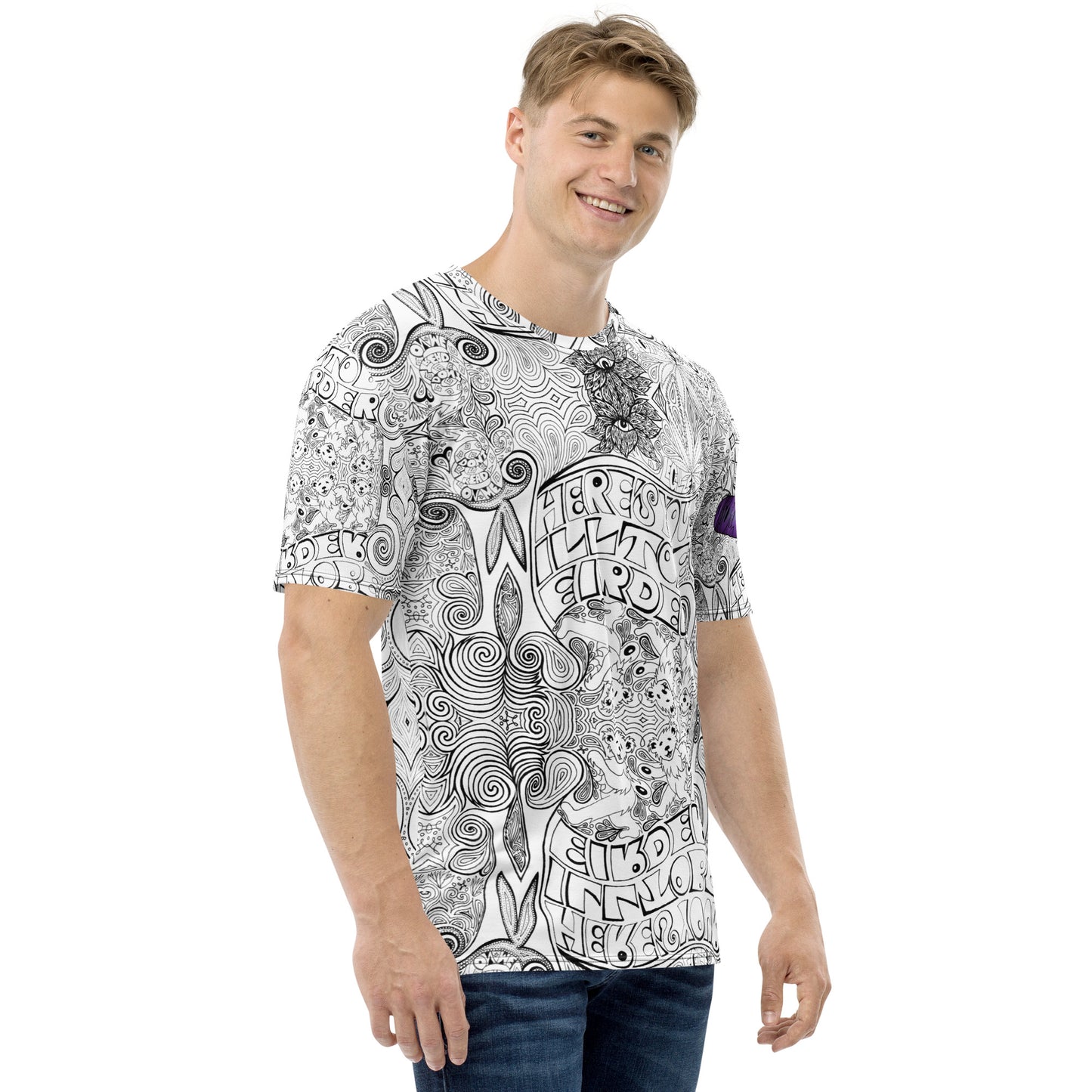 Where's Your Will To Be Weirder? Men's T-Shirt