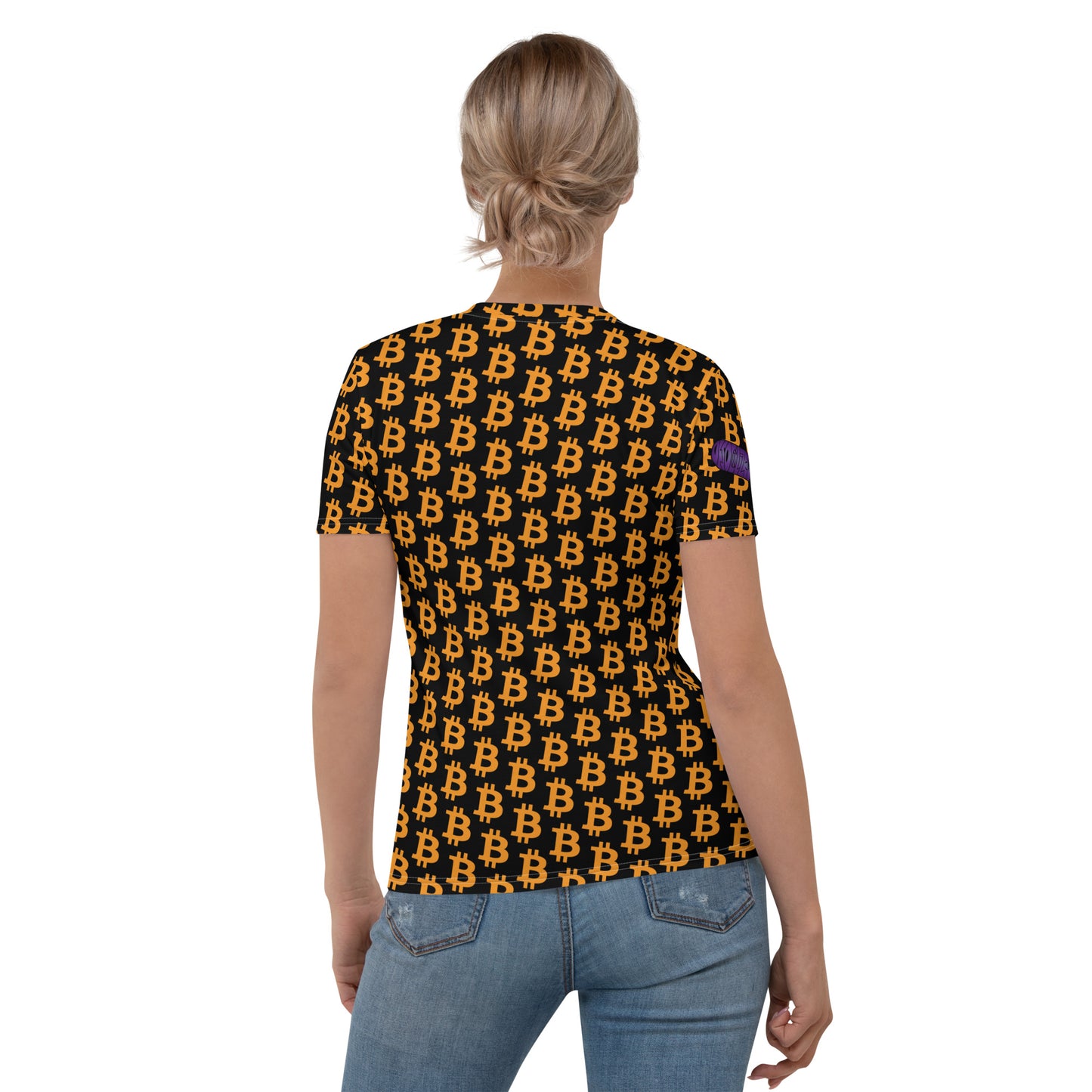Bitcoin Polka Dot Women's T-shirt