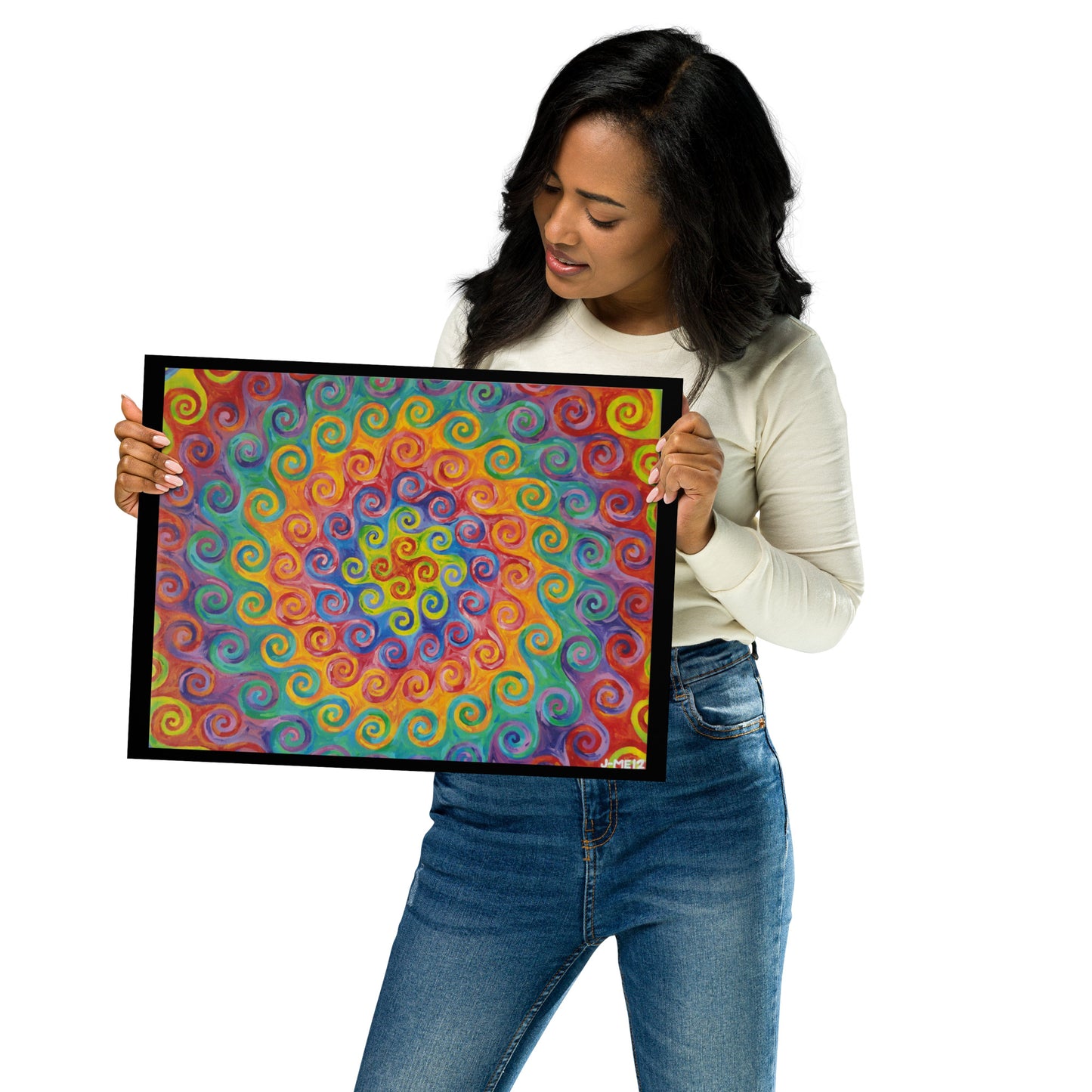 Psychedelic Impressionism Poster