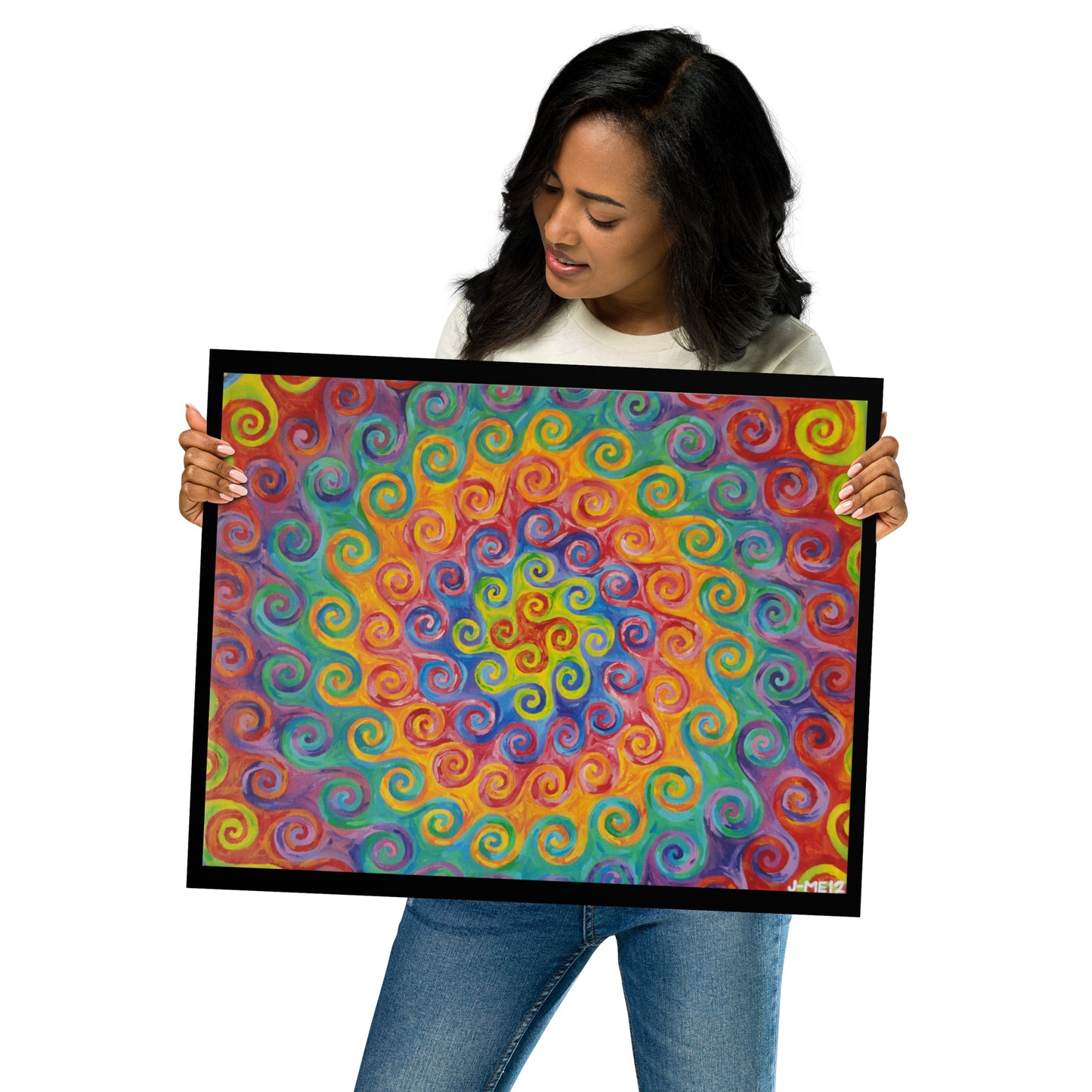 Psychedelic Impressionism Poster