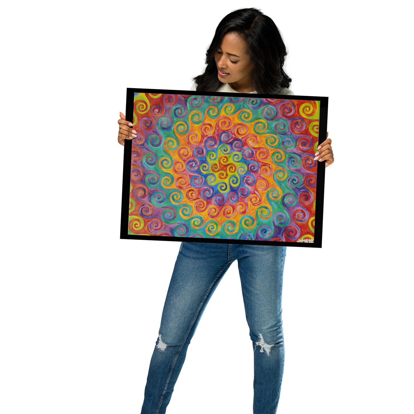 Psychedelic Impressionism Poster