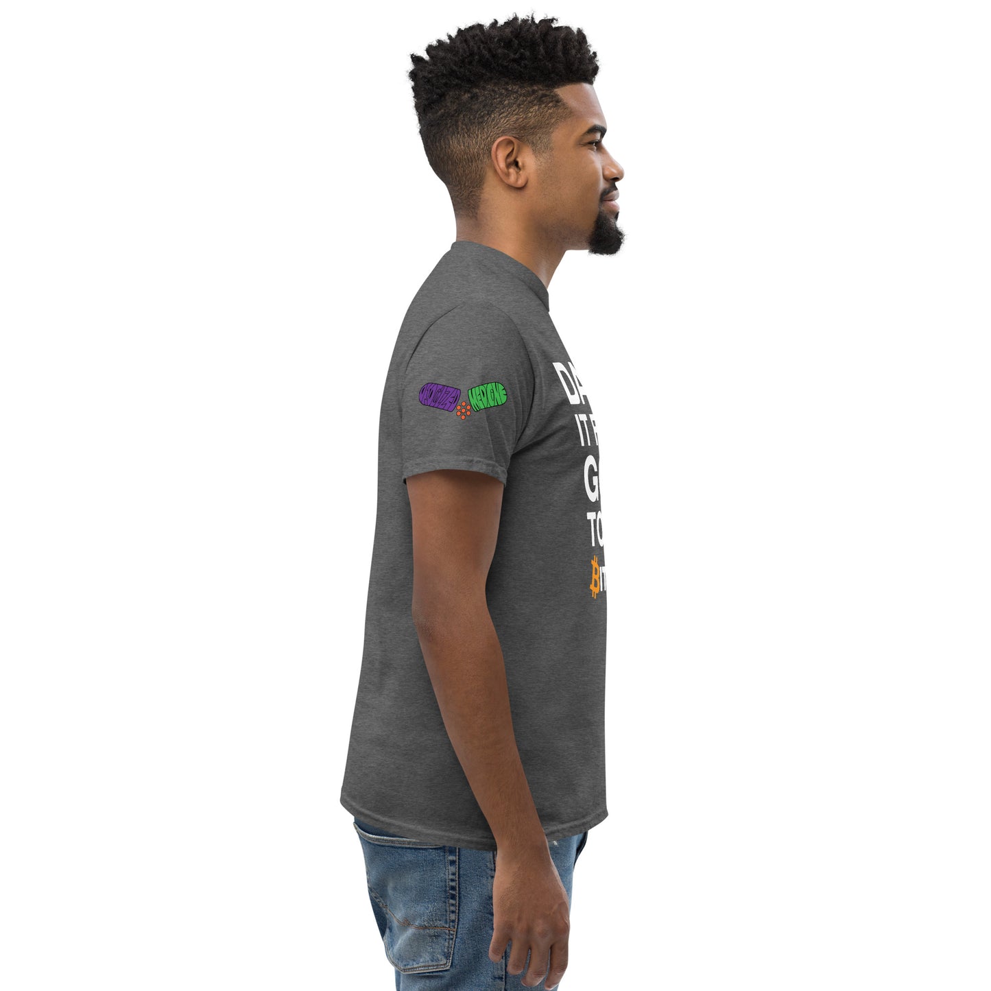 Damn it Feels Good to be a Bitcoiner Men's classic tee