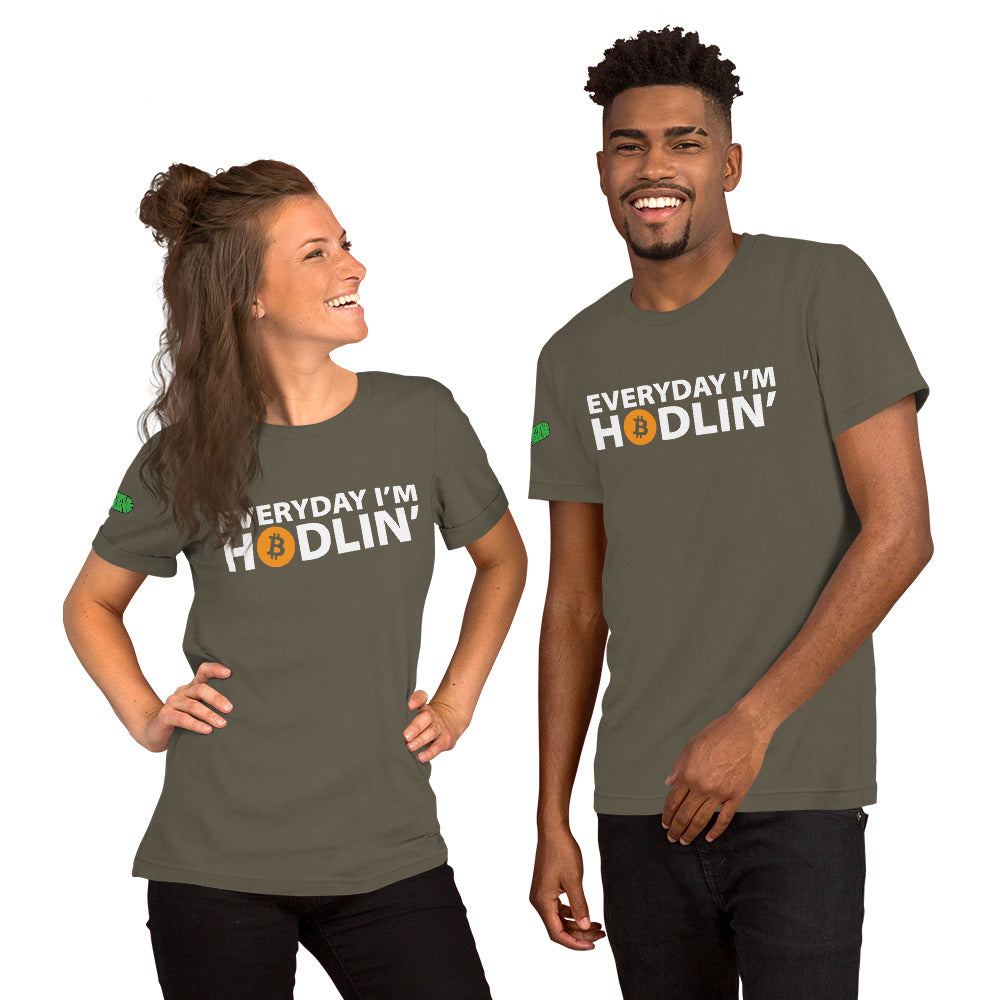 Everyday I'm Hodlin' Unisex t-shirt
