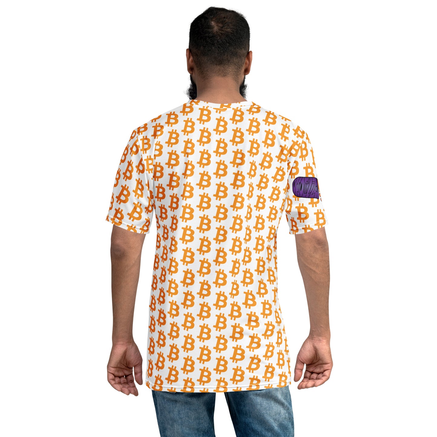 Bitcoin Polka Dot Men's t-shirt